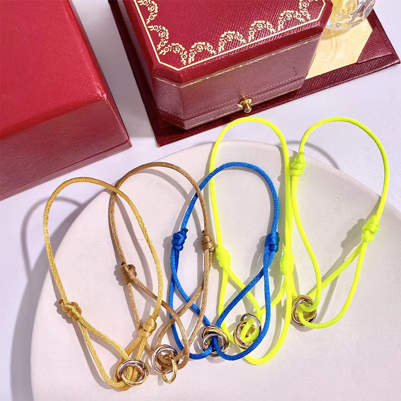 2023 new luxury chain bracelet adjustable fashion charm couple three-ring love bracelet 316L titanium steel designer bracelet
2023 new luxury chain bracelet adjustable fashion charm couple three-ring love bracelet 316L titanium steel designer bracelet