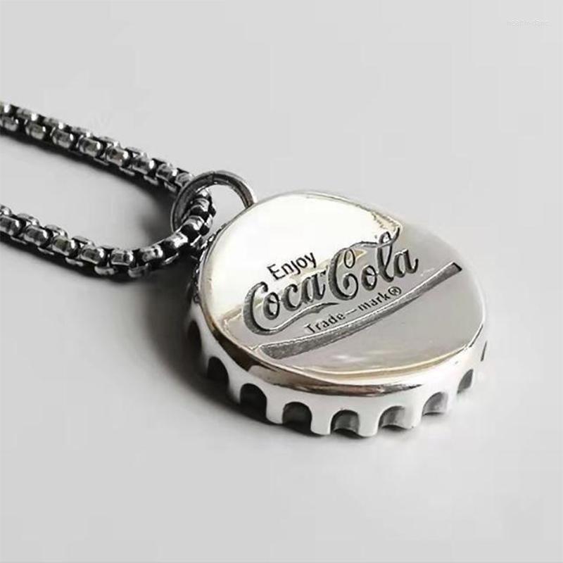 Pendant Necklaces 2023 Japanese And Korean Trendy Card Personality Distorted Cola Bottle Cap Necklace Men's Niche Insplaces Tide Sweater
Pendant Necklaces 2023 Japanese And Korean Trendy Card Personality Distorted Cola Bottle Cap Necklace Men's Niche Insplaces Tide Sweater