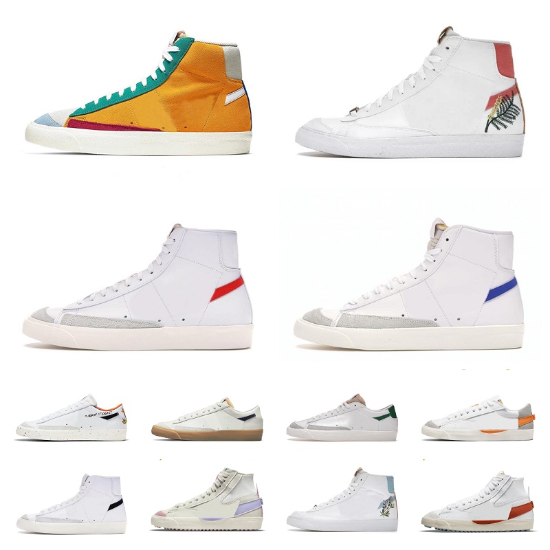 Blazer Mid 77 Vintage Jumbo Casual Shoes Mens Women Blazers OG Black White Indigo Pine Green Summit Arctic Punch Sail Gum Racer Blue Trainers Designer sports Sneakers, Shoe lace
Blazer Mid 77 Vintage Jumbo Casual Shoes Mens Women Blazers OG Black White Indigo Pine Green Summit Arctic Punch Sail Gum Racer Blue Trainers Designer sports Sneakers, Shoe lace