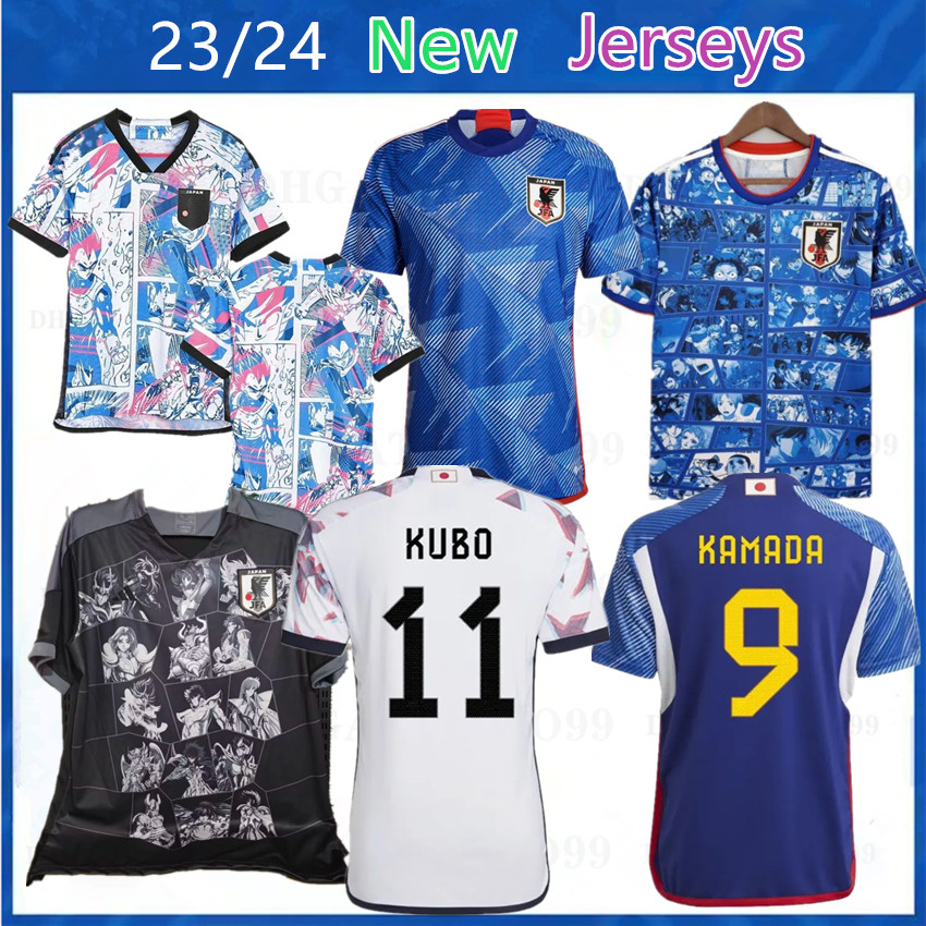 Japan 2023 Soccer Jerseys home blue Cartoon Captain TSUBASA 2023 ATOM Japanese away 22 23 Football Shirt HONDA KAGAWA OKAZAKI men set kids kit Fans top
Japan 2023 Soccer Jerseys home blue Cartoon Captain TSUBASA 2023 ATOM Japanese away 22 23 Football Shirt HONDA KAGAWA OKAZAKI men set kids kit Fans top