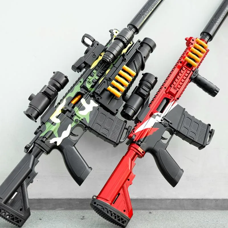 M416 Foam Darts Shell Ejection Blaster Rifle Toy Gun Manual Shooting Launcher For Kids Boys Birthday Gifts Outdoor Games
M416 Foam Darts Shell Ejection Blaster Rifle Toy Gun Manual Shooting Launcher For Kids Boys Birthday Gifts Outdoor Games