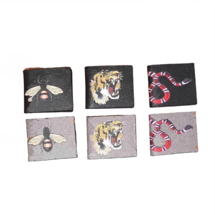 Designer High Luxury cardholder men animal mens womens G Wallet Leather black snake Tiger bee Wallets Women Long Style Purse card 302V, 25
Designer High Luxury cardholder men animal mens womens G Wallet Leather black snake Tiger bee Wallets Women Long Style Purse card 302V, 25