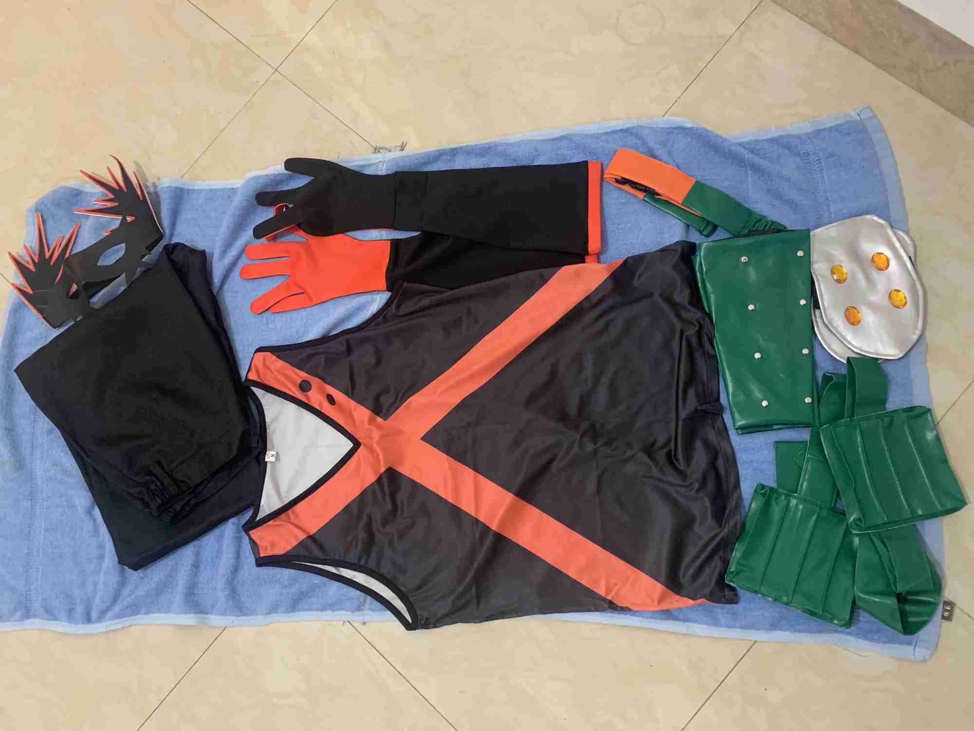 Anime Costumes Anime My Hero Academia Cosplay Come Men Katsuki Bakugo Hero Halloween Carnival Party Suit Z0301