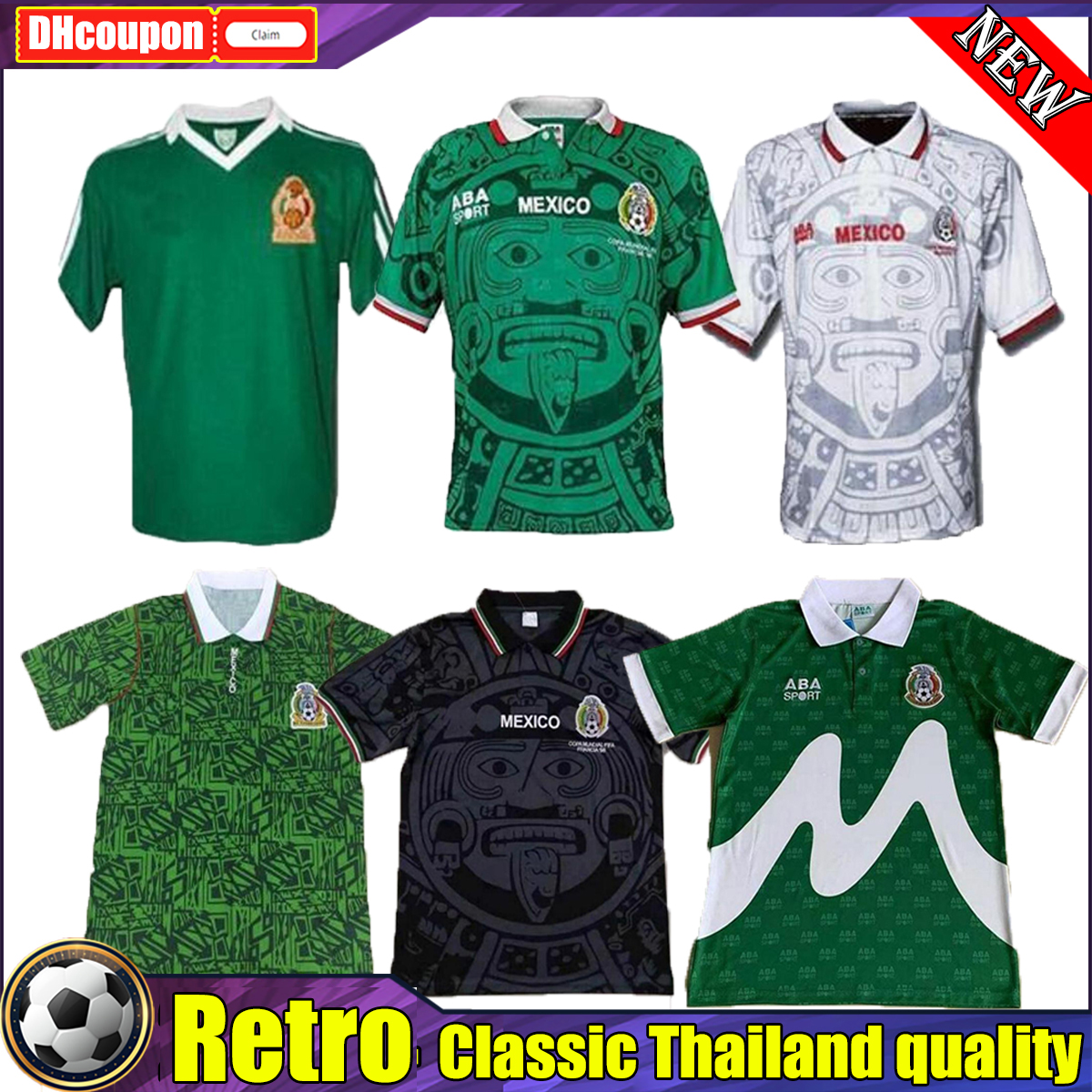 BLANCO 1998 RETRO soccer jerseys Hernandez Blanco Campos uniforms 1994 MEXICO JORGE CAMPOS goalkeeper Camisetas De Futbol 1986 top thai quality adult, 03
BLANCO 1998 RETRO soccer jerseys Hernandez Blanco Campos uniforms 1994 MEXICO JORGE CAMPOS goalkeeper Camisetas De Futbol 1986 top thai quality adult, 03