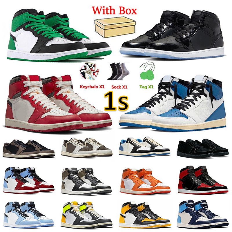 Air Retro Basketball Shoes With Box Mid Space Jam Travis Scotts X Fragment Luxury Green Lost Found Black Phantom Mens Women Jumpmans Jorda 1 Sneakers 36-46, 23
Air Retro Basketball Shoes With Box Mid Space Jam Travis Scotts X Fragment Luxury Green Lost Found Black Phantom Mens Women Jumpmans Jorda 1 Sneakers 36-46, 23