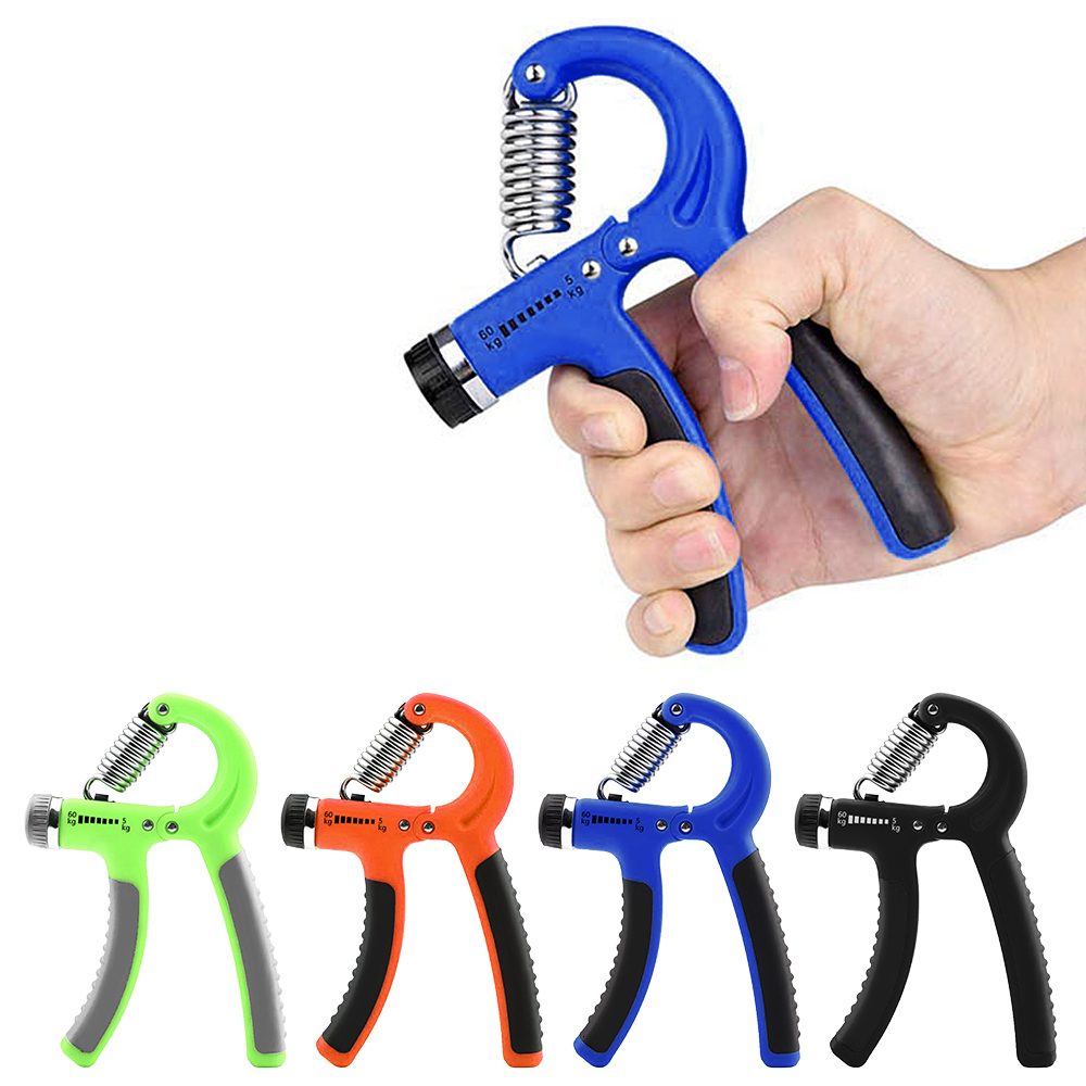 Hand Grips 6PCSet Gym Fitness Adjustable Grip Set Kit Finger Forearm Strength Muscle Recovery Gripper Exerciser Trainer 230307