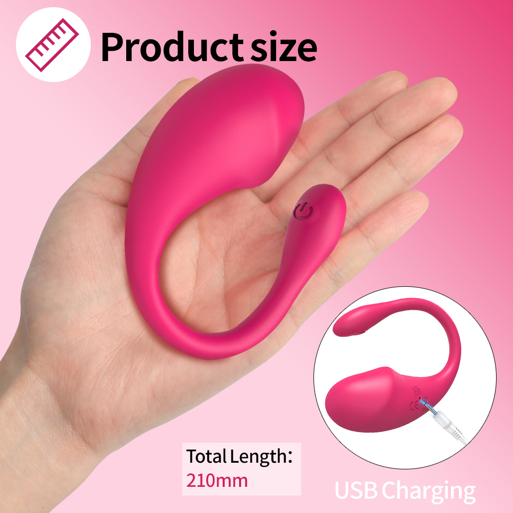 Vibrators Wireless Bluetooth G Spot Dildo Vibrator for Women APP Remote Control Wear Vibrating Egg Clit Female Panties Sex Toys Adults 230307