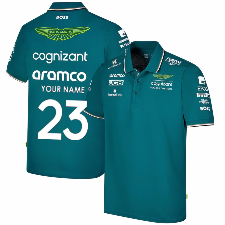 Brand Sport Car Team Fans men's T-shirts Aston Martin Aramco Cognizant F1 2023 Official Polo Size S-m-l-xl-xxl-3xl-4xl, 2023 team polo
Brand Sport Car Team Fans men's T-shirts Aston Martin Aramco Cognizant F1 2023 Official Polo Size S-m-l-xl-xxl-3xl-4xl, 2023 team polo