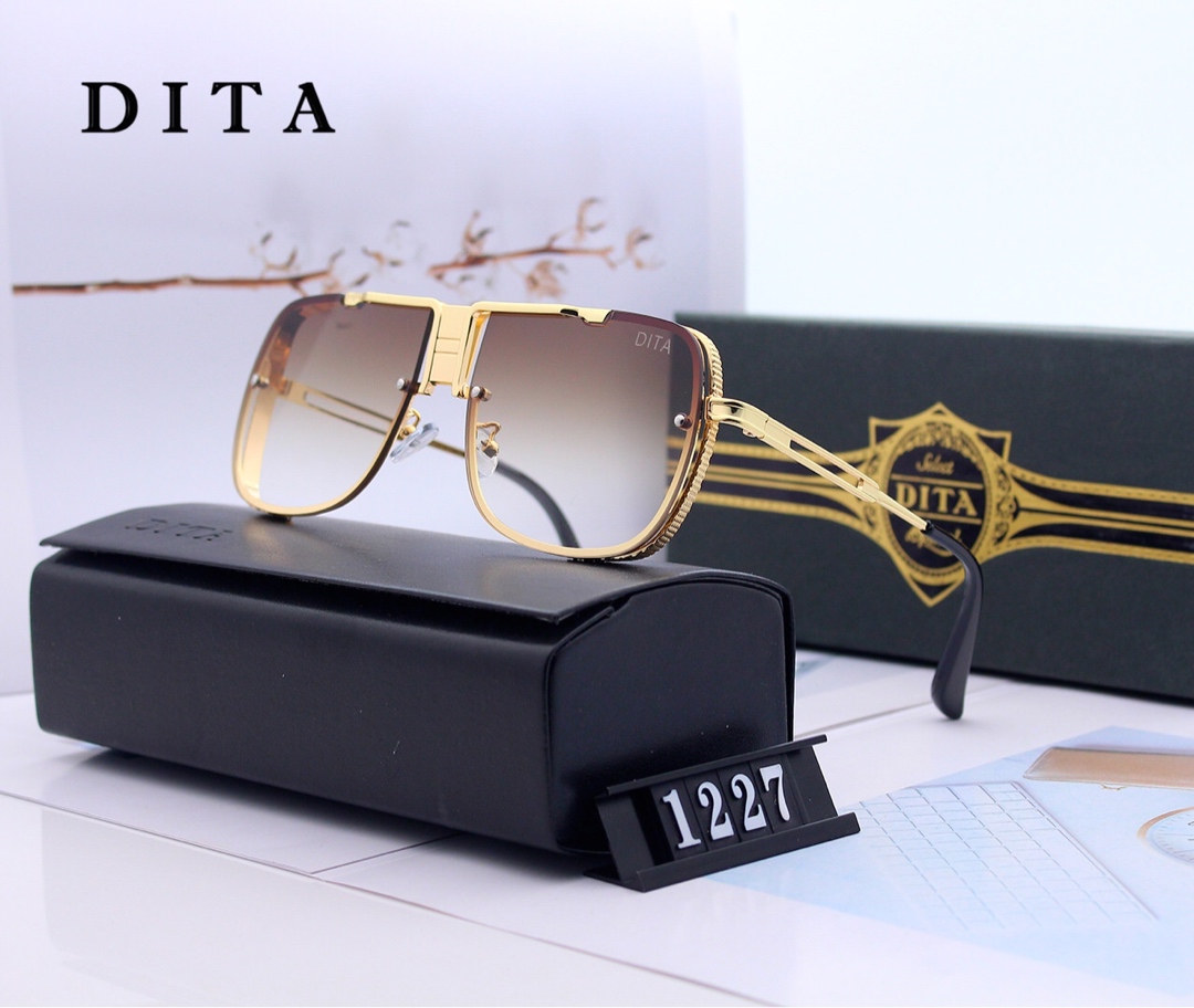 dita sunglasses Women 2022 Mirror Gradient Round Sunglasses Vintage Sun Glasses Brand Designer Zonnebril Dames