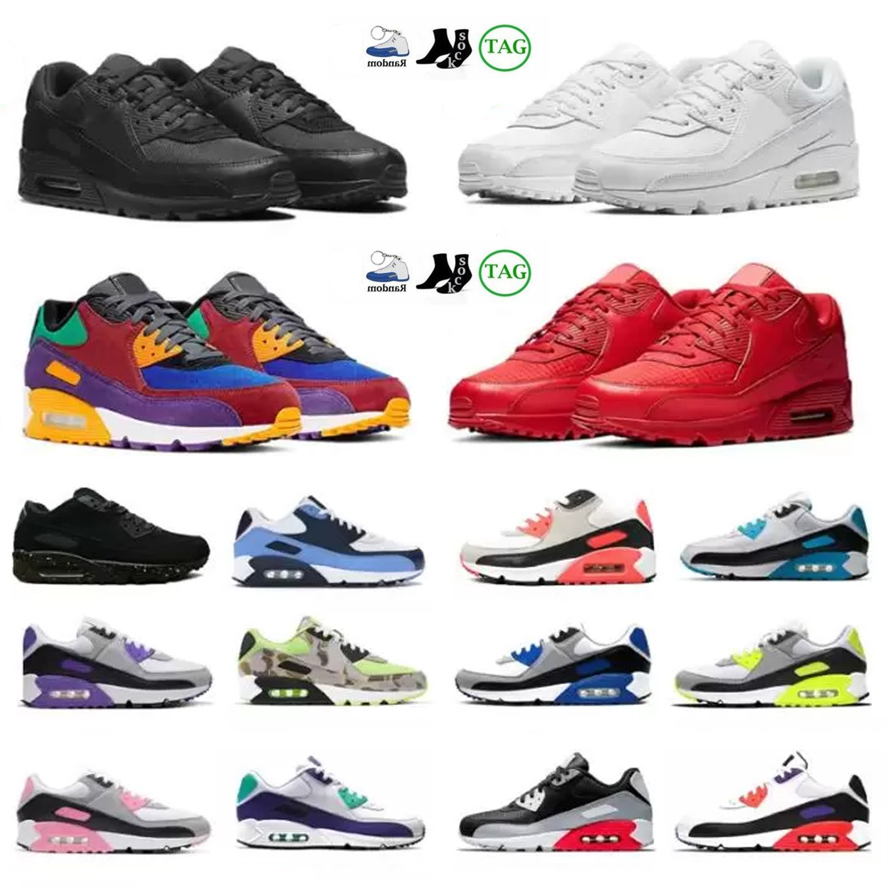 

2023 NEW 90 running shoes Triple white black Pink Rose Hyper Turquoise Camo Orange Viotech Be True Laser City Pack Blue London 90s womens mens sports trainer sneakers, #34