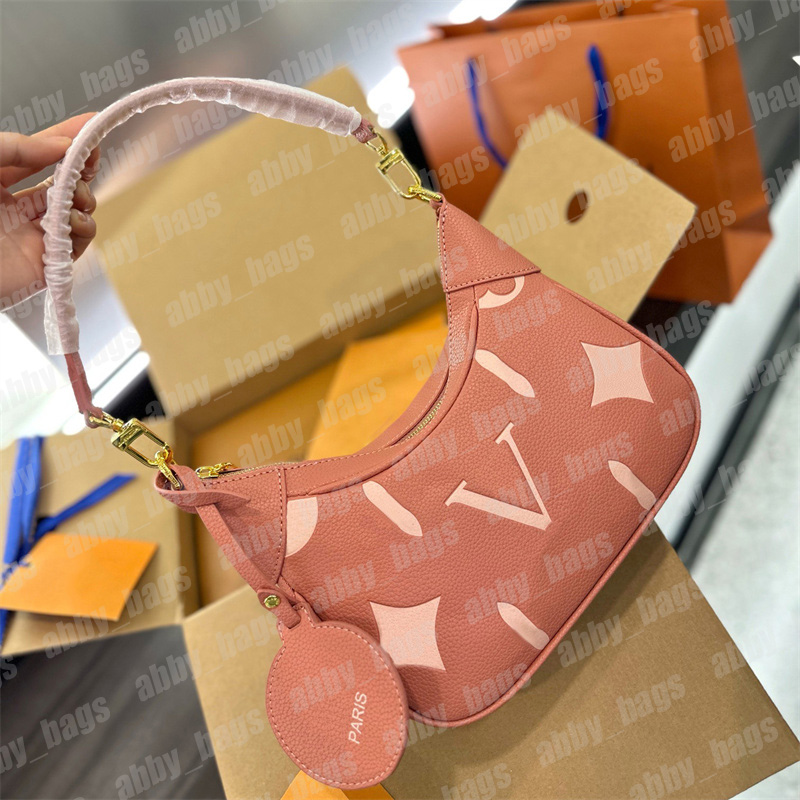 Ladies Hobo Handbags Designer Bagatelle Purse Luxury Under Shoulder Bags Letter Embossed Crossbody Bag Empreinte Leather Handbag With Box, L1+box
Ladies Hobo Handbags Designer Bagatelle Purse Luxury Under Shoulder Bags Letter Embossed Crossbody Bag Empreinte Leather Handbag With Box, L1+box