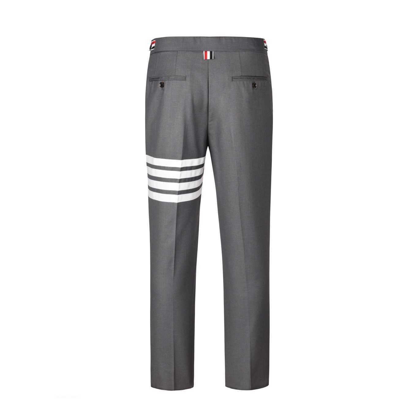 Men's Pants TB BROWIN thom Men's Suit Pants Classic Stripe Formal Casual nine-point Korean Style Brand slim business trousers iron-free tide ER9W, Gray
Men's Pants TB BROWIN thom Men's Suit Pants Classic Stripe Formal Casual nine-point Korean Style Brand slim business trousers iron-free tide ER9W, Gray