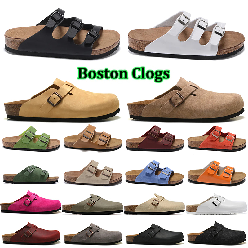 Designer Sandals birkenstock boston Boclog men women summer autumn winter slippers Leather felt Sliders Outdoor Indoor Buckle Strap flats cork Casual Shoes, 41
Designer Sandals birkenstock boston Boclog men women summer autumn winter slippers Leather felt Sliders Outdoor Indoor Buckle Strap flats cork Casual Shoes, 41