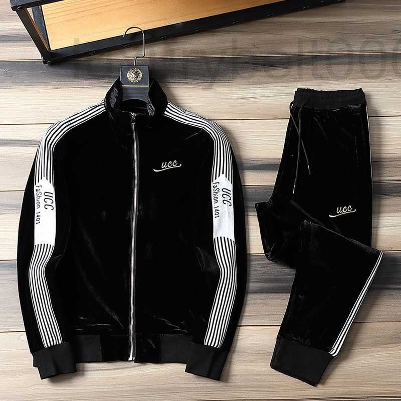 Men's Tracksuits Designer Golden Velvet Casual Sports Fashion Two-piece Large Size Trend Zv46, Gold
Men's Tracksuits Designer Golden Velvet Casual Sports Fashion Two-piece Large Size Trend Zv46, Gold