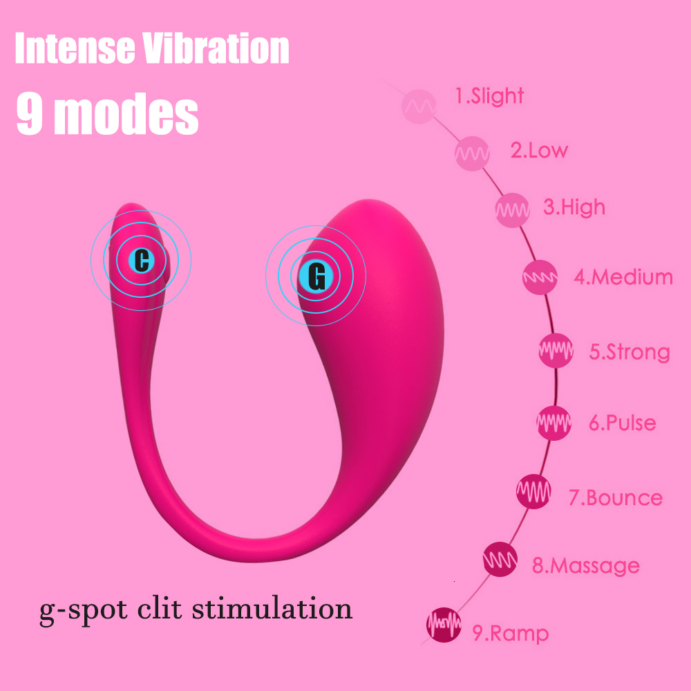 Vibrators Instense App Vibrator Bluetooth Wireless Control Love Egg Sex Toys for Women Adult Couples Panties Gspot Masturbation 230307
