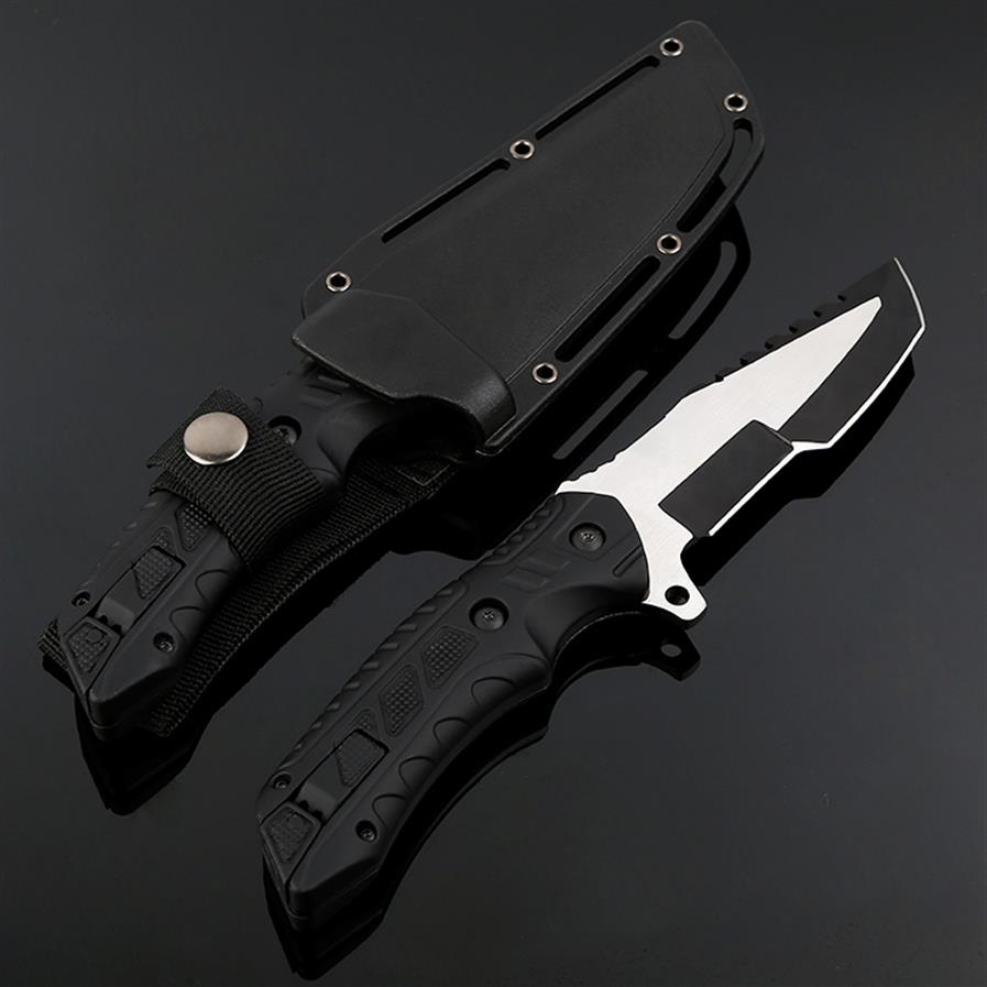 

225mm 8 86'' Fixed Blade Knife with Sheath Outdoor Survival Tactical Knife Multi Camping Hiking Hunting Knives EDC Self-256d