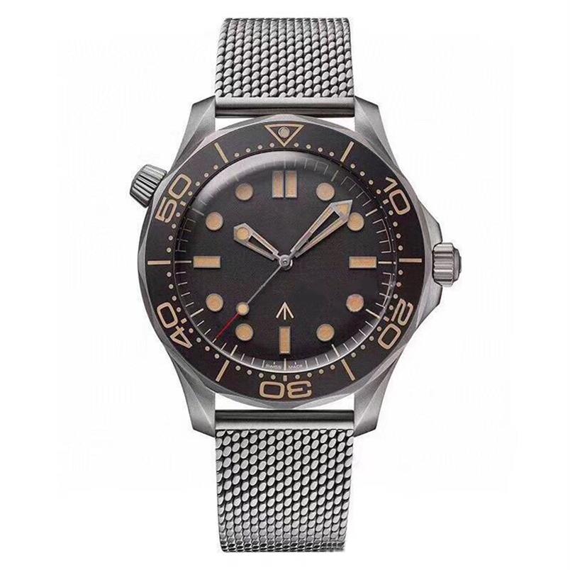 New Mens Watch Diver 300M 007 Edition Master no time to die Automatic Mechanical Movement Men Watches Steel Strap Sports Wristwatc305U, Make waterproof 50m
New Mens Watch Diver 300M 007 Edition Master no time to die Automatic Mechanical Movement Men Watches Steel Strap Sports Wristwatc305U, Make waterproof 50m