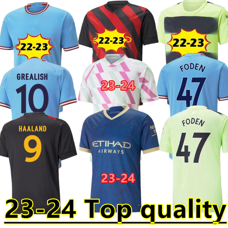 22 23 24 HAALAND SOCCER JERSEYS GREALISH STERLING MANS CITIES MAHREZ fans player version DE BRUYNE FODEN 2023 2024 football tops shirt kids kit sets uniform 888, Blue
22 23 24 HAALAND SOCCER JERSEYS GREALISH STERLING MANS CITIES MAHREZ fans player version DE BRUYNE FODEN 2023 2024 football tops shirt kids kit sets uniform 888, Blue