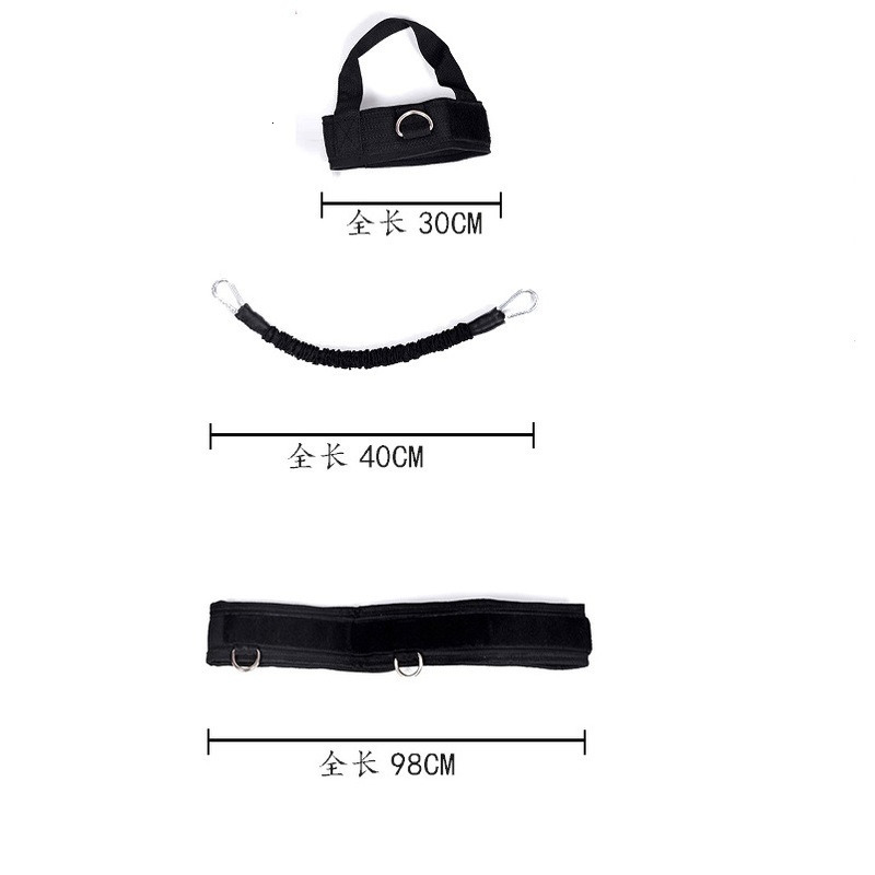 Resistance Bands Fitness Bounce Trainer Rope Resistance Bands Exercise Equipment Basketball Tennis Running Leg Strength Agility Training Strap 230307