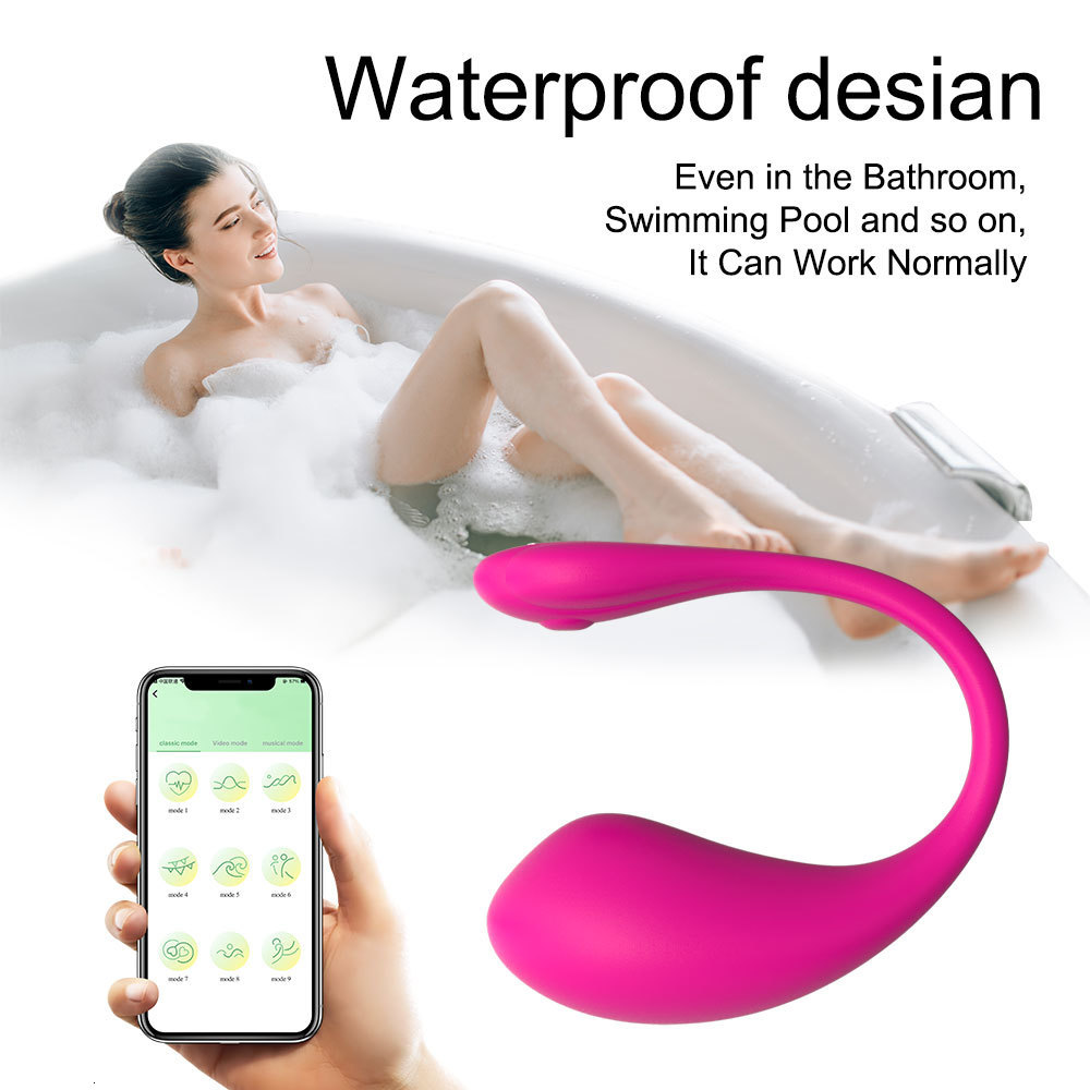 Vibrators Long Distance Control APP Vagina Balls Wearable Bluetooth Vibrator for Women Gspot Sex Toys Vibrating Egg 230307
