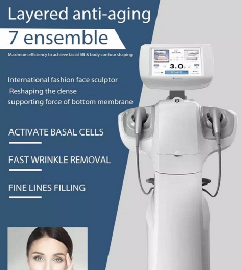 Home Beauty Instrument Perfectlaser 7D HIFU Slimming Facelifting Wrinkle Removal Machine Ultrasound Skin Tightening Device 7 Cartridge Beauty Equipment
Home Beauty Instrument Perfectlaser 7D HIFU Slimming Facelifting Wrinkle Removal Machine Ultrasound Skin Tightening Device 7 Cartridge Beauty Equipment