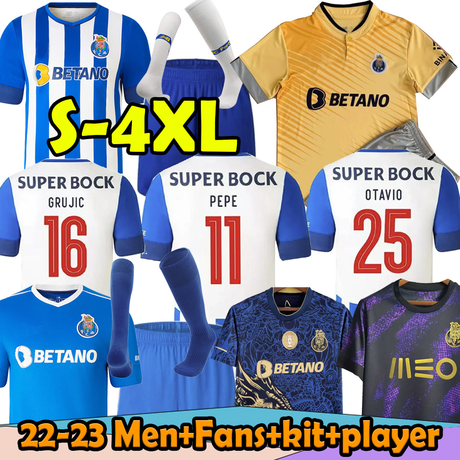 XXXL 4XL 2022 2023 FC Portos soccer jerseys CAMPEOES 30 Soccer Jerseys PEPE Camisa SPECIAL Final four Futebol 22 23 SERGIO OLIVEIRA MEHDI LUIS DIAZ MATHEUS football, 22-23 home patch
XXXL 4XL 2022 2023 FC Portos soccer jerseys CAMPEOES 30 Soccer Jerseys PEPE Camisa SPECIAL Final four Futebol 22 23 SERGIO OLIVEIRA MEHDI LUIS DIAZ MATHEUS football, 22-23 home patch