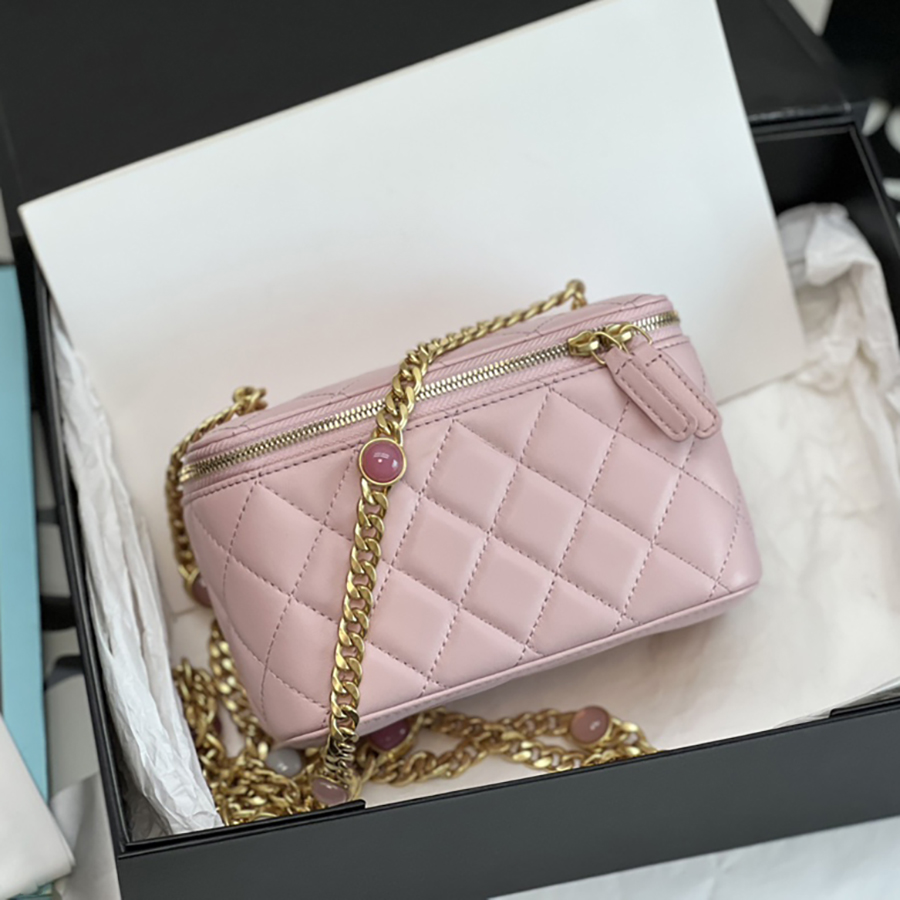 10A Original quality Gem box bag Cosmetic Bag 22B 11cm genuine leather mini chain bags With box C141
10A Original quality Gem box bag Cosmetic Bag 22B 11cm genuine leather mini chain bags With box C141