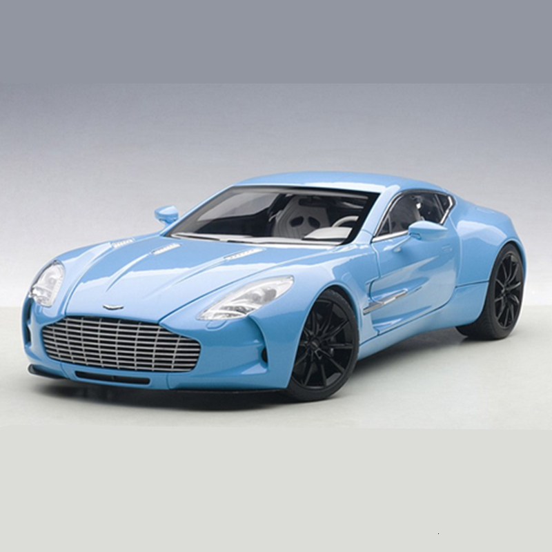 Diecast Model 1 32 Aston Martin One-77 Alloy Sports Car Model Diecast Metal Toy Vehicles Car Model Simulation Sound Light Collection Kids Gift 230308