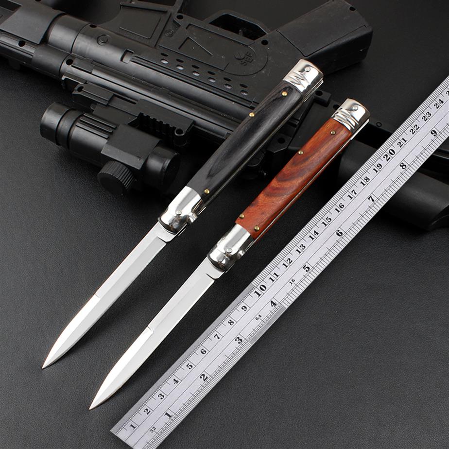 11 Inch Italian Mafiosi AKC Automatic Knife Tactical Folding Knives 5CR13MOV Steel Outdoor Survival Hiking Camping Hunting Peeling261t
11 Inch Italian Mafiosi AKC Automatic Knife Tactical Folding Knives 5CR13MOV Steel Outdoor Survival Hiking Camping Hunting Peeling261t