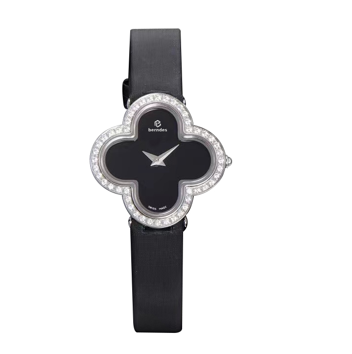 Fashion women's watch noble elegant unique appearance time meter diamond inlaid 30MM diameter suitable for evening party wear