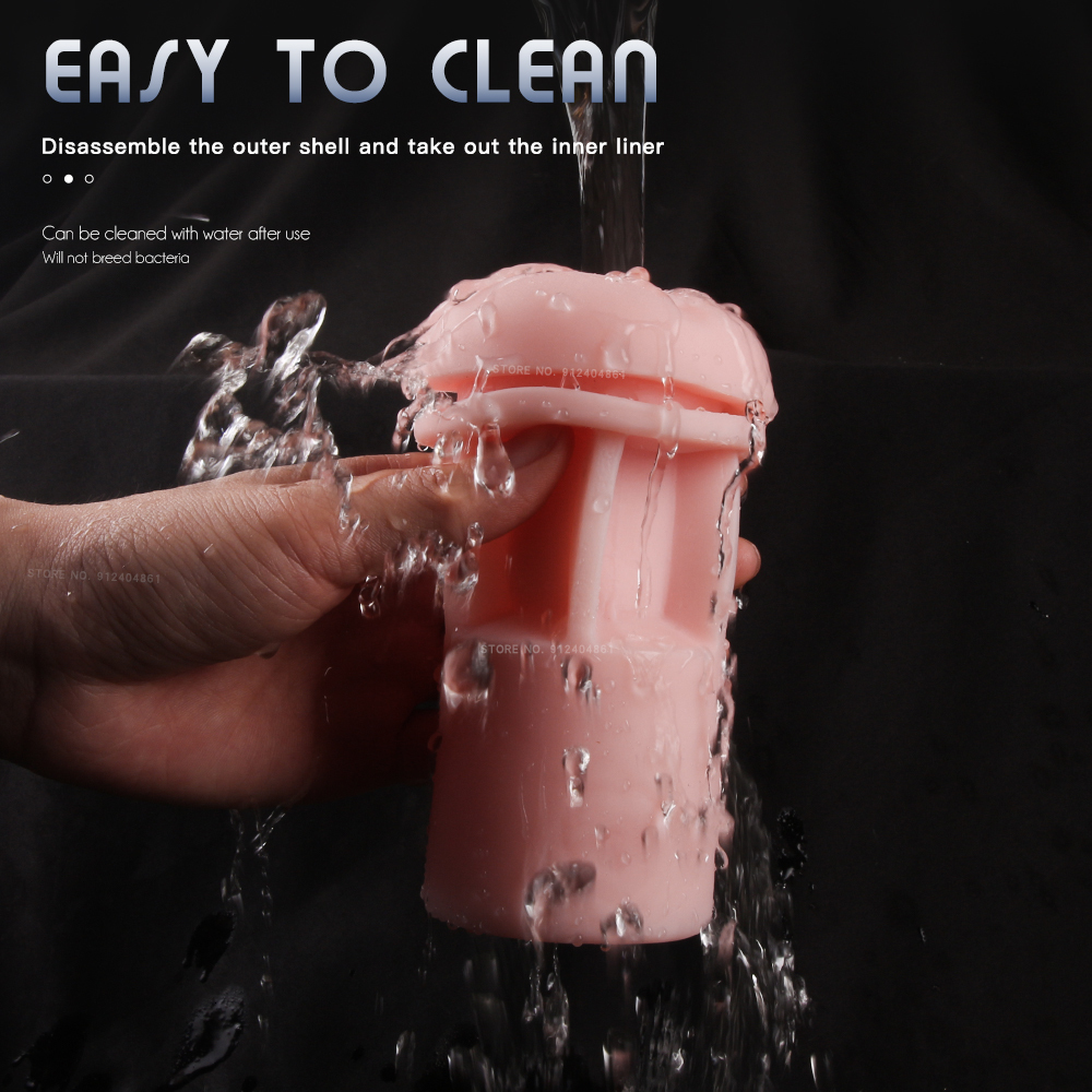 Masturbators Tongue Licking Automatic Male Masturbator Sex Toys for Men Masturbation Cup Realistic Vagina Vibrator Pussy Blowjob Simulator 230307