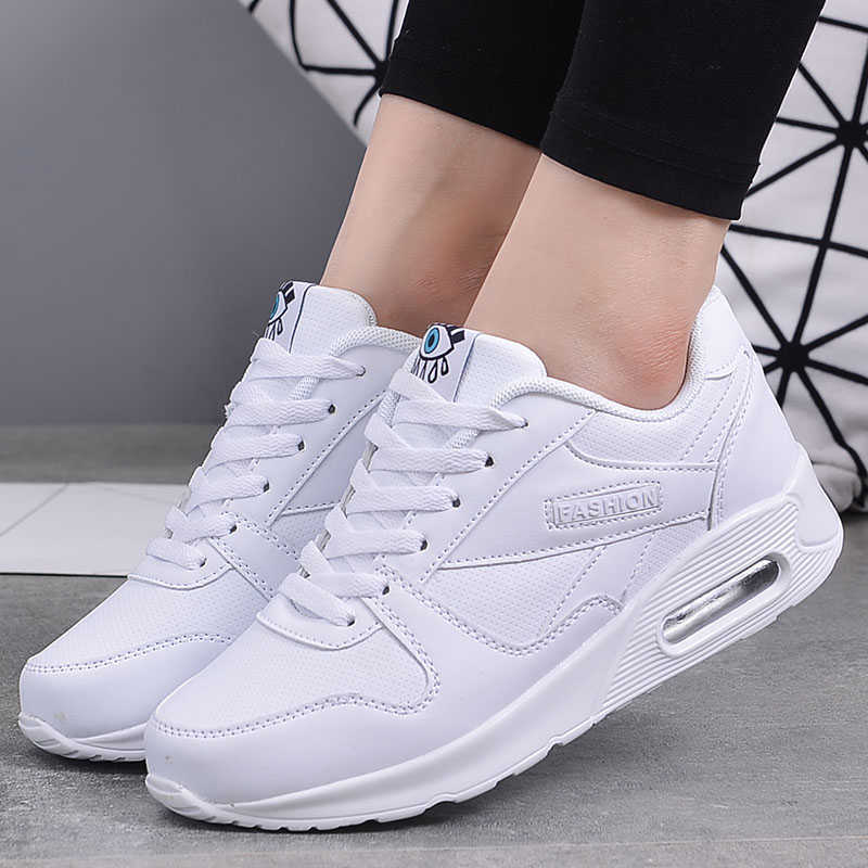 Dress Shoes Large Size 34 44 Women Air Cushion Fashion Casual Shoes Woman Comfortable Breathable Sport Sneakers Female Sapatilha Feminina, White pu
Dress Shoes Large Size 34 44 Women Air Cushion Fashion Casual Shoes Woman Comfortable Breathable Sport Sneakers Female Sapatilha Feminina, White pu