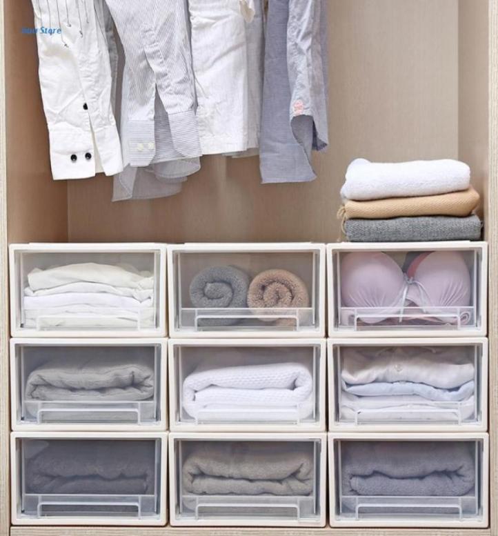 Storage Drawers Drawer Type Plastic Clothes Box Transparent Organizer For Underwear Socks Bra Container L5YE5012467
Storage Drawers Drawer Type Plastic Clothes Box Transparent Organizer For Underwear Socks Bra Container L5YE5012467