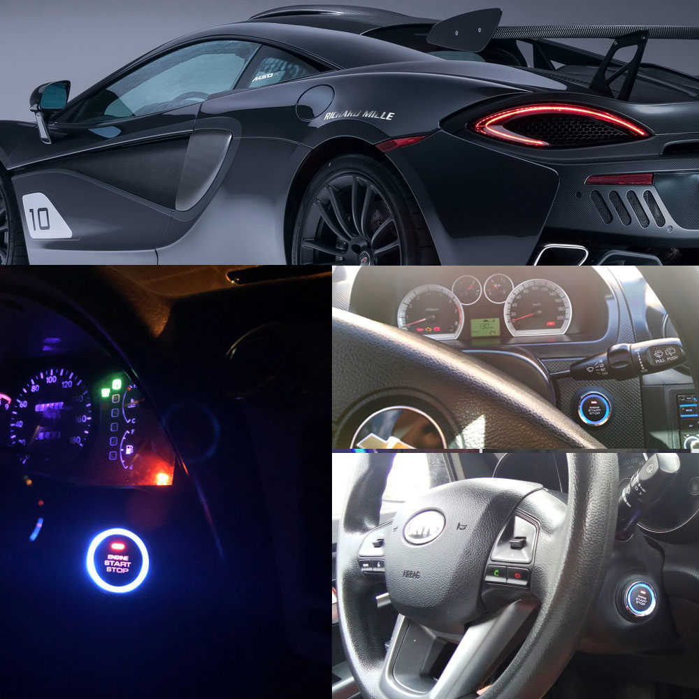 New New New Remote Start Stop Kit Bluetooth Mobile Phone APP Control Engine Ignition Open Trunk PKE Keyless Entry Car Alarm
