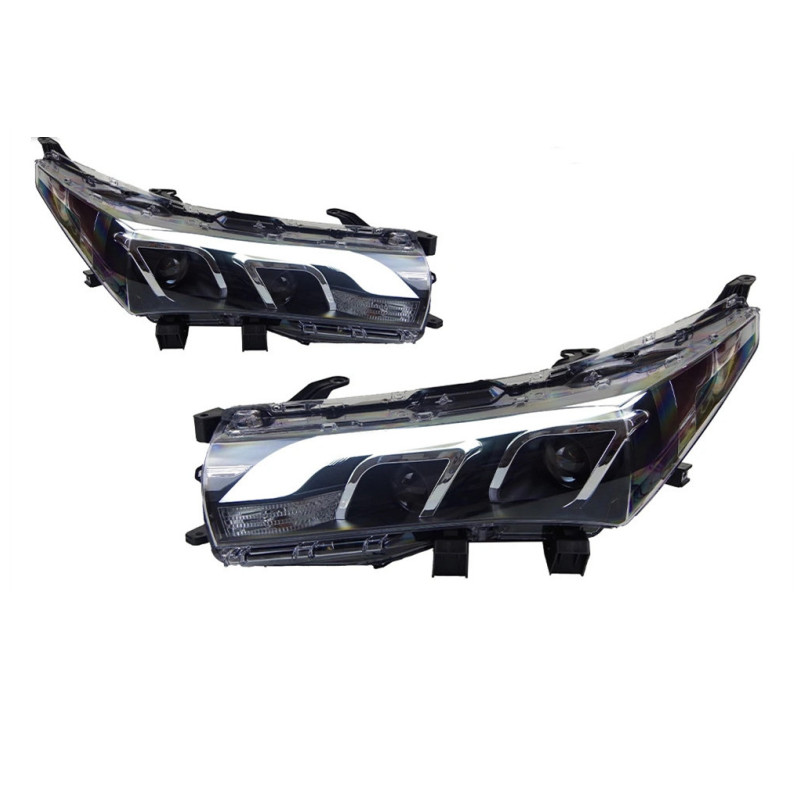 Car Headlights LED Light Bulb For Toyota Corolla 2014-20 16 Headlight LED Running Lights Bi-Xenon Beam Fog Lights