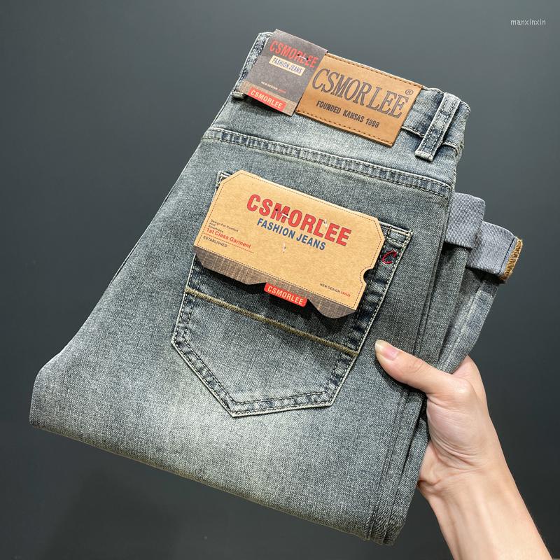 Men's Jeans 2023 Comfort Straight Denim Pants Men's Business Casual Elastic Male High Quality Trousers Big Size 40, 8815
Men's Jeans 2023 Comfort Straight Denim Pants Men's Business Casual Elastic Male High Quality Trousers Big Size 40, 8815