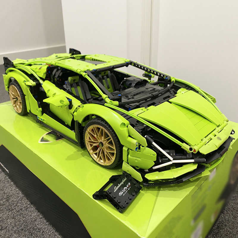 Model Building Kits 3696pcs Technical Lambo Sian Building Blocks Compatible 42115 MOC Bricks Model Project for Adults Sports Car Toys for Boys Gifts Z0223
Model Building Kits 3696pcs Technical Lambo Sian Building Blocks Compatible 42115 MOC Bricks Model Project for Adults Sports Car Toys for Boys Gifts Z0223