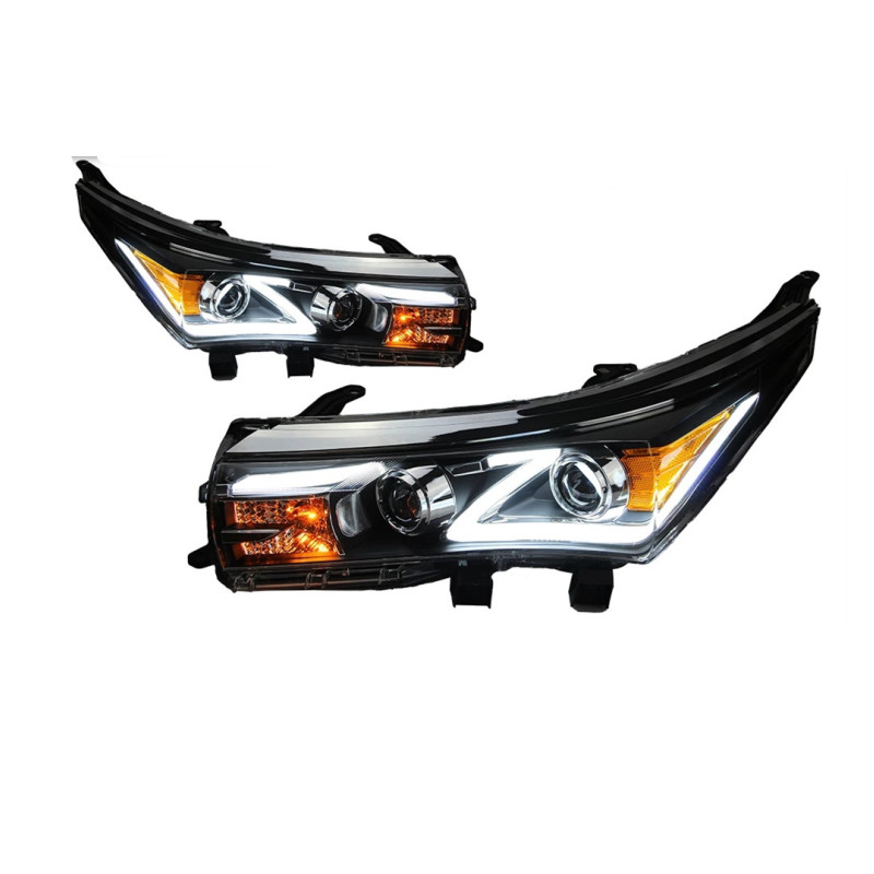 Headlights LED Bulb For Toyota Corolla 20 14-20 16 Head Lights Z Style Daytime Running Lights Turn Signal