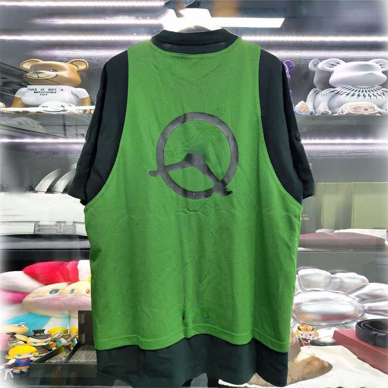 Men's plus size sports t shirt designer shirt front and back foam printing round neck Tshirt hole breathable sweatshirt men women fake two-piece T-shirts, Green
Men's plus size sports t shirt designer shirt front and back foam printing round neck Tshirt hole breathable sweatshirt men women fake two-piece T-shirts, Green