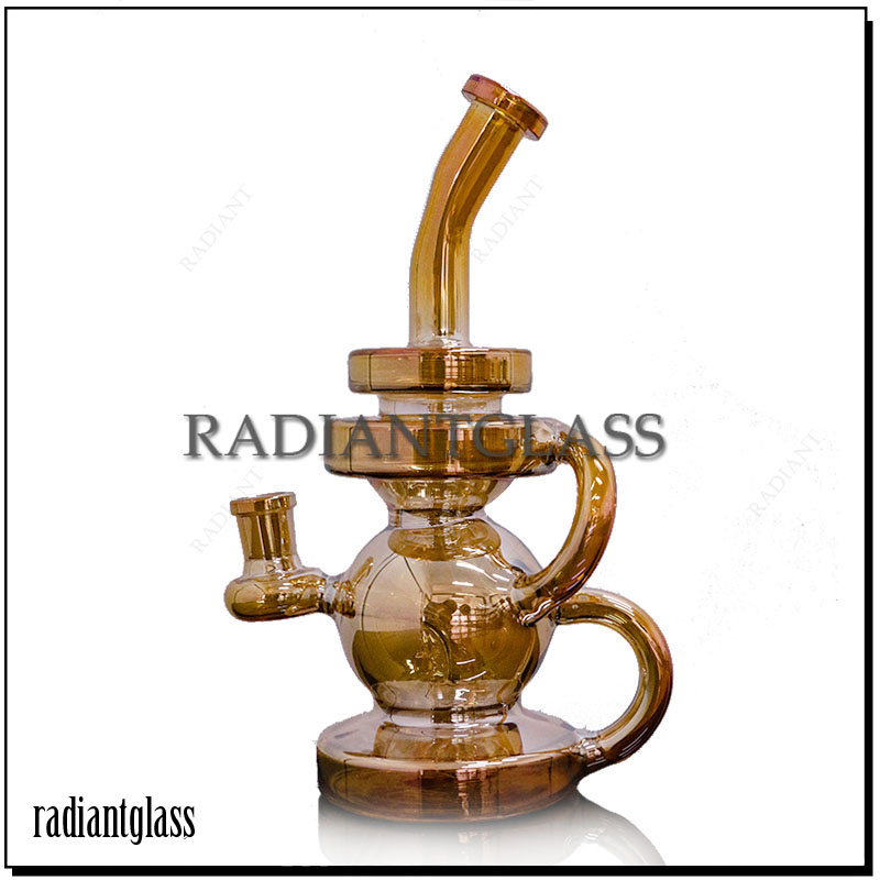 Hookahs Recycler Bong Circle Percolator Electric Plating Portable Dab Rigs Thick Glass 14mm Joint Smoking Water Pipes
Hookahs Recycler Bong Circle Percolator Electric Plating Portable Dab Rigs Thick Glass 14mm Joint Smoking Water Pipes
