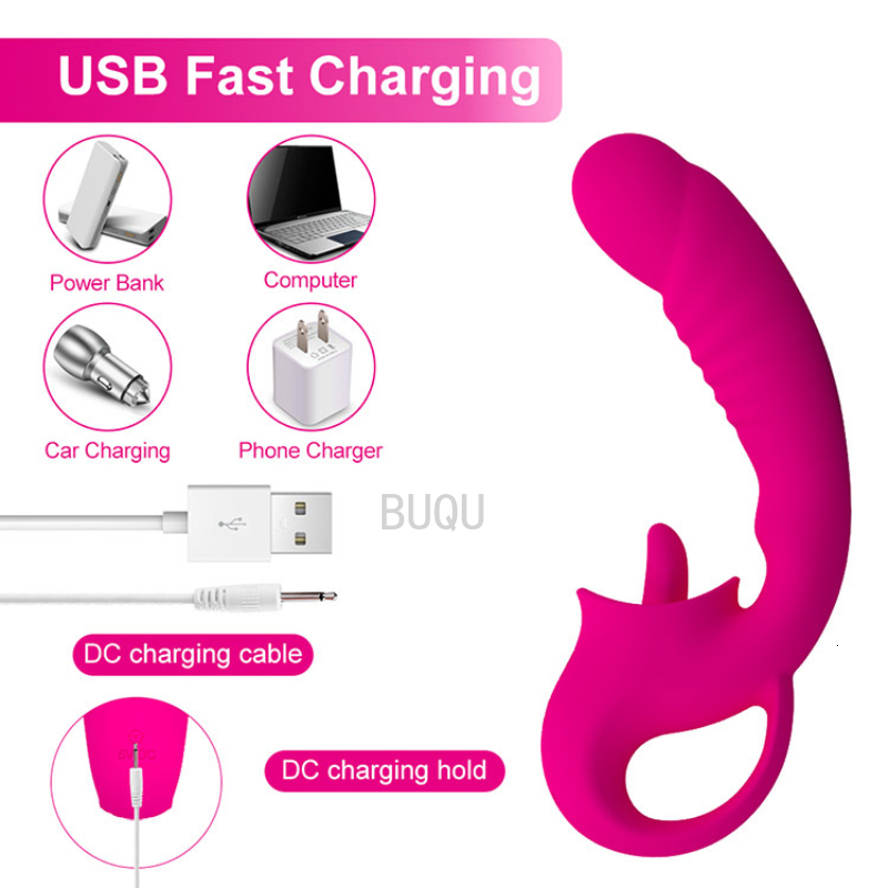 Vibrators 20 Mode Powerful Clitoral Tongue lick Dildo Vibrator for Women Licking Sucker Clitoris Stimulator Sex Toys Adults 18 230307