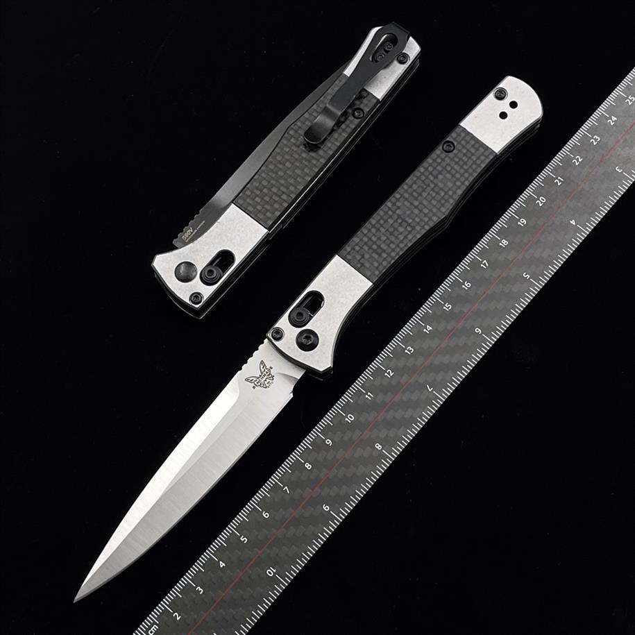 Benchmade BM4170 4170BK AUTO Fact Folding Knife 3 95 S90V Blade Aluminum Handles with Carbon Fiber Inlays Outdoor camping h267A
Benchmade BM4170 4170BK AUTO Fact Folding Knife 3 95 S90V Blade Aluminum Handles with Carbon Fiber Inlays Outdoor camping h267A