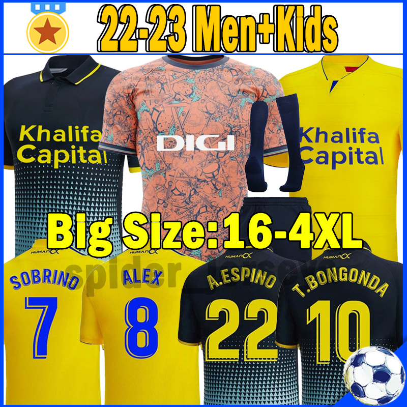 XXXL 4XL 2022 2023 Cadiz soccer jerseys CADIZ CF Negredo camisetas de futbol Carnaval version LOZANO ALEX Bodiger Juan Cala CAMISETA A LIGA 22/23 men kids kits shirts, Jiadisi 22-23 away with sponsor patch
XXXL 4XL 2022 2023 Cadiz soccer jerseys CADIZ CF Negredo camisetas de futbol Carnaval version LOZANO ALEX Bodiger Juan Cala CAMISETA A LIGA 22/23 men kids kits shirts, Jiadisi 22-23 away with sponsor patch