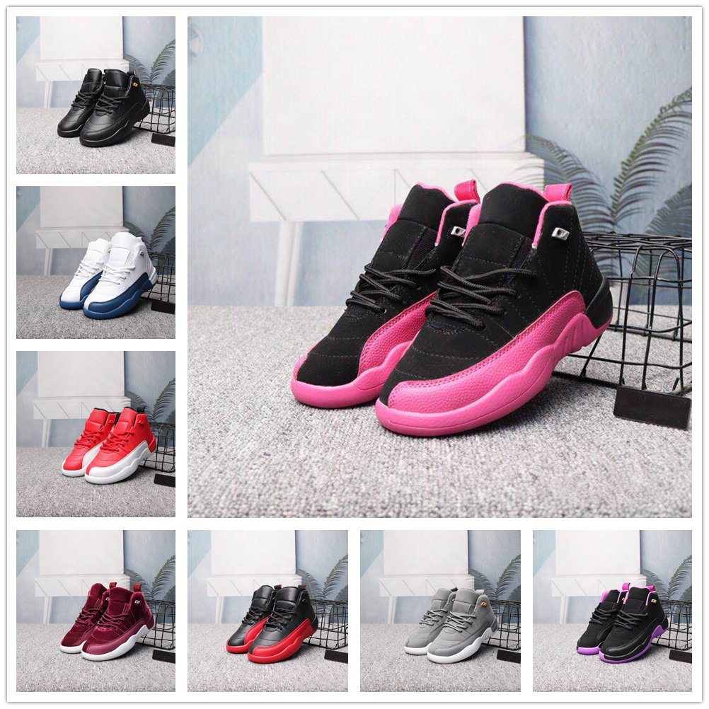 Kids Shoes J 12s 12 Boy Girl Basketball Toddler Retro Boys Trainers Black Deadly Pink Red Athletic Sneakers Kid Shoe Chidren Designer Youth Infant, 04
Kids Shoes J 12s 12 Boy Girl Basketball Toddler Retro Boys Trainers Black Deadly Pink Red Athletic Sneakers Kid Shoe Chidren Designer Youth Infant, 04