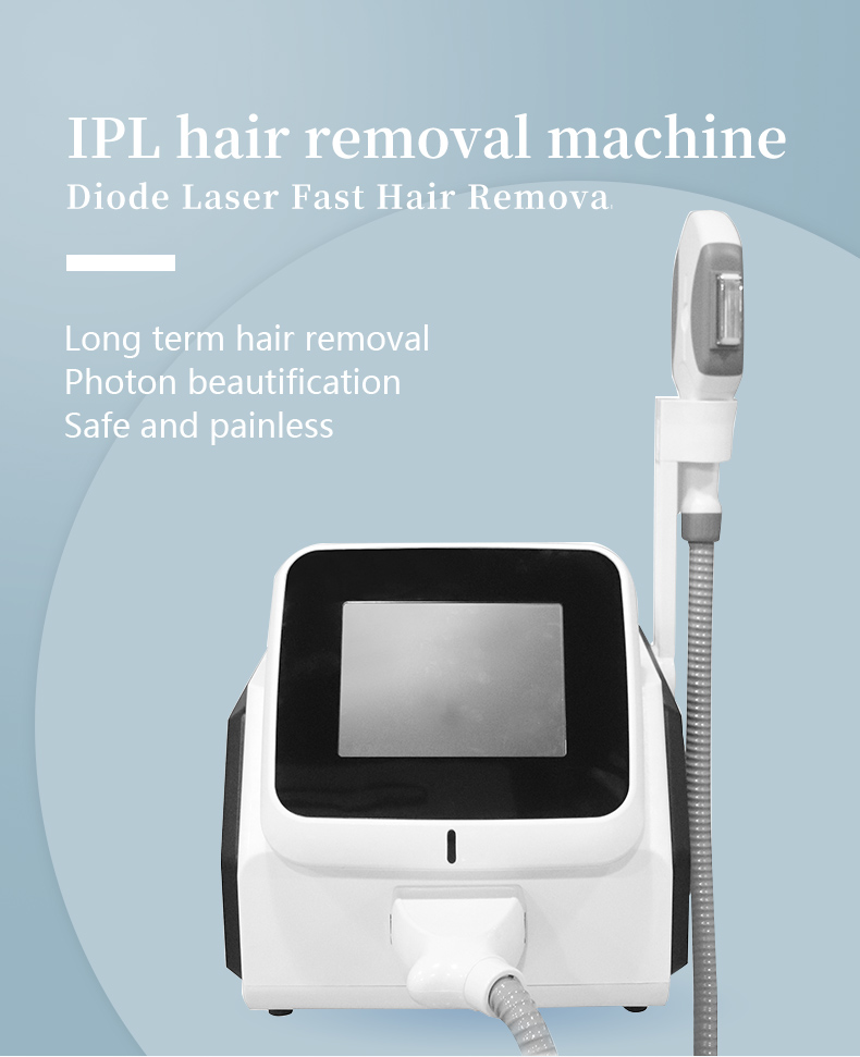 800W Single handle opt ipl laser hair removal epilator 480/530/640nm provide private label for home use