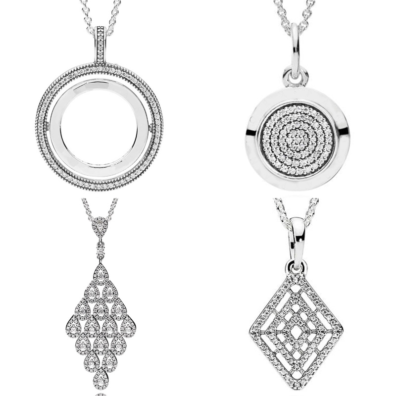 925 Silver Fit Pandora Necklace Pendant heart women fashion jewelry Real Geometric Lines Logo Signature Teardrop Cascading Glamour
925 Silver Fit Pandora Necklace Pendant heart women fashion jewelry Real Geometric Lines Logo Signature Teardrop Cascading Glamour