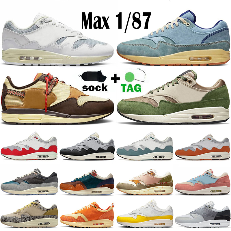 Maxes 1 87 Running Shoes Mens Women Airs Sean Wotherspoon Patta Waves Noise Aqua Monarch Baroque Brown Anniversary Royal Red Trainer Sneaker Vapores Maxes Shoes
Maxes 1 87 Running Shoes Mens Women Airs Sean Wotherspoon Patta Waves Noise Aqua Monarch Baroque Brown Anniversary Royal Red Trainer Sneaker Vapores Maxes Shoes