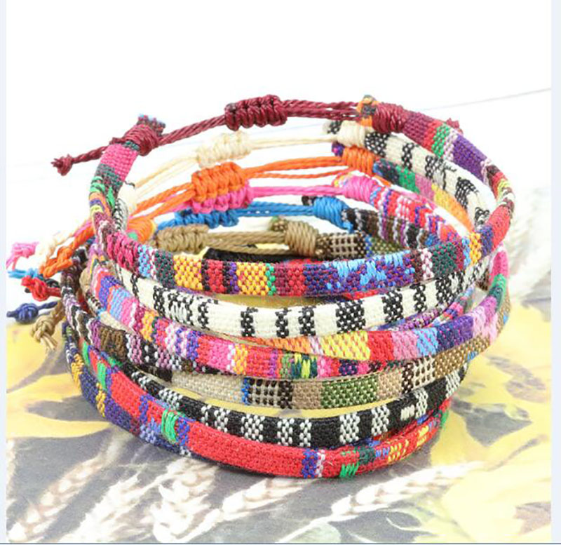 Women Charm Handmade Braided String Bracelets Waterproof Wax Rope Bracelet Multicolor Surfer Wrap Adjustable Boho Summer Beach Bracelet
Women Charm Handmade Braided String Bracelets Waterproof Wax Rope Bracelet Multicolor Surfer Wrap Adjustable Boho Summer Beach Bracelet