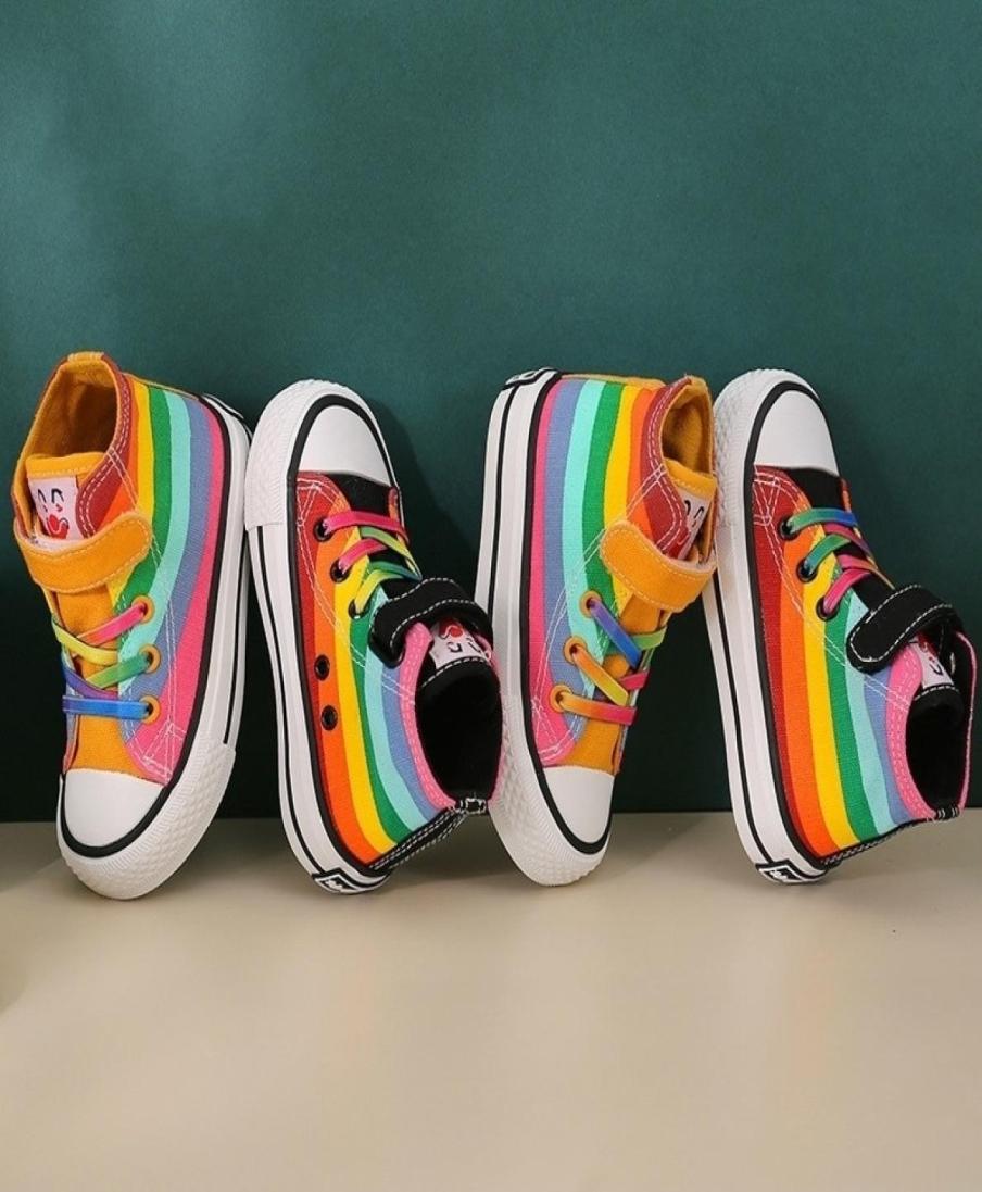 Kids Shoes for Girl Autumn New Children039s Hightop Canvas Shoes Casual Wild Boys Sneakers Girls Rainbow Shoes 2012011899730, Black
Kids Shoes for Girl Autumn New Children039s Hightop Canvas Shoes Casual Wild Boys Sneakers Girls Rainbow Shoes 2012011899730, Black