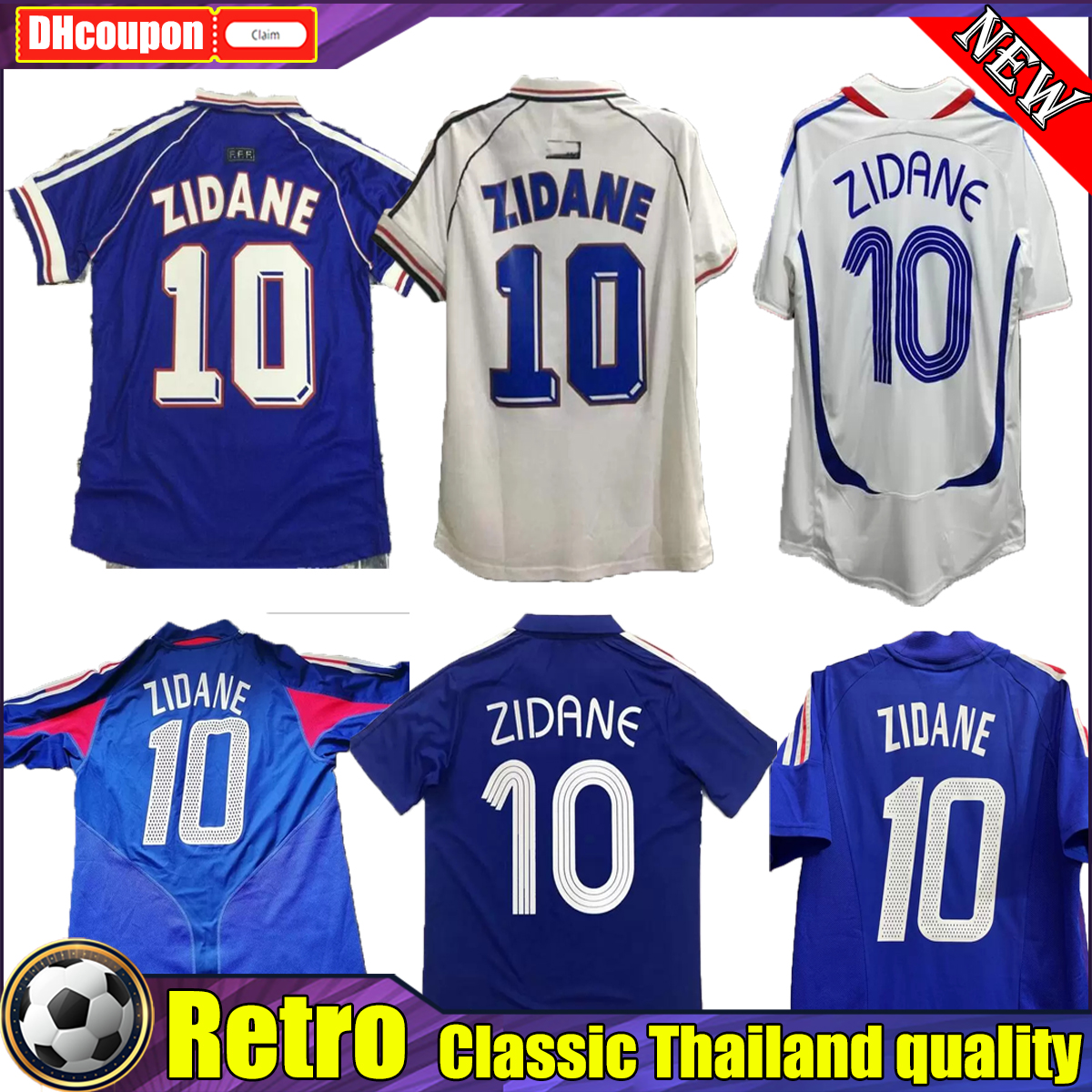 VINTAGE soccer jerseys 1982 1984 1996 1998 2000 2002 2004 2006 2010 ZIDANE 96 98 HENRY MAILLOT DE FOOT uniforms Football shirt top thai quality, 01
VINTAGE soccer jerseys 1982 1984 1996 1998 2000 2002 2004 2006 2010 ZIDANE 96 98 HENRY MAILLOT DE FOOT uniforms Football shirt top thai quality, 01